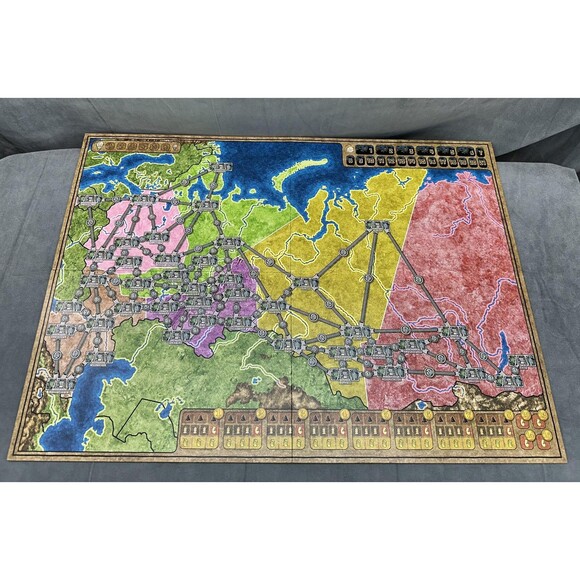 Power Grid Board Game Rio Grande Expansions France Italy Russia Japan UK Lot - Picture 6 of 15